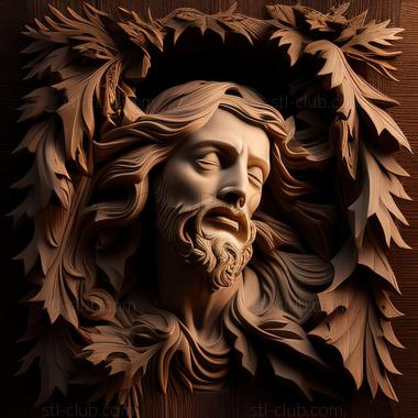 3D model st jesus (STL)